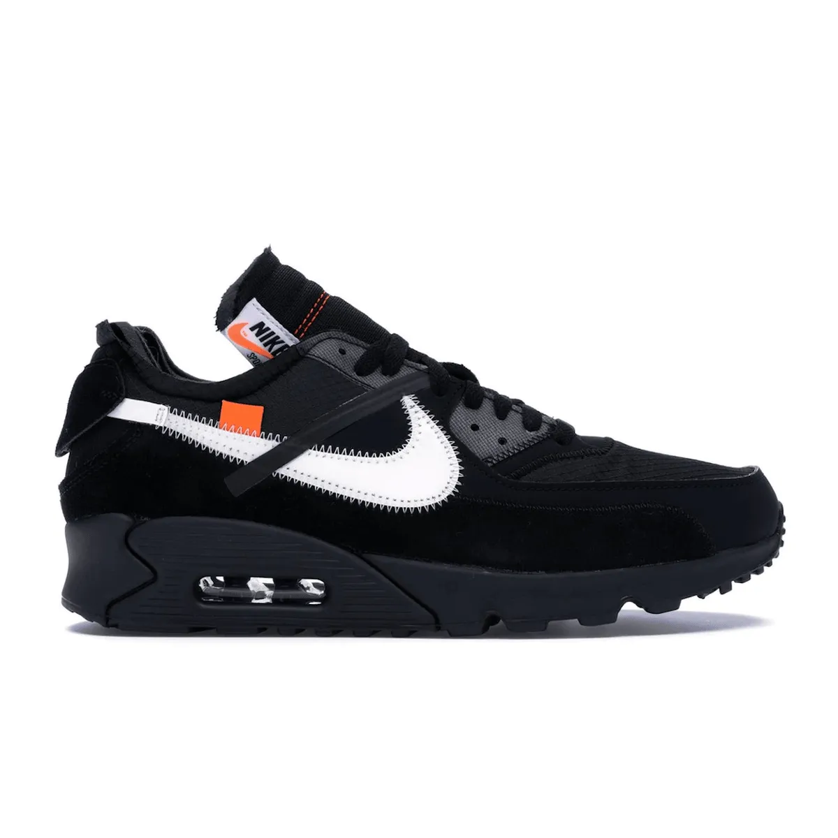 Flexible Ride High - end Air Max 90 X Off White Black