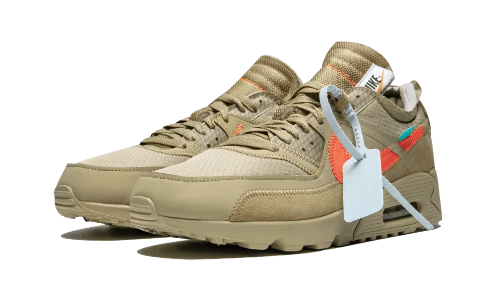 Air Max 90 X Off White Desert Ore Anti - friction Feature