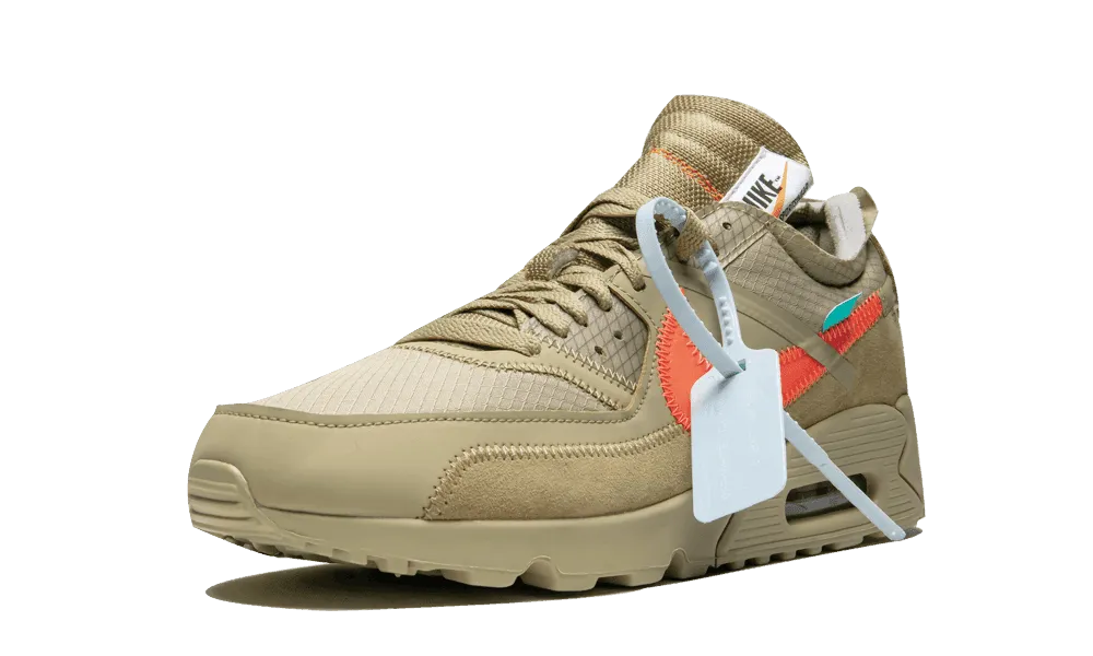 Air Max 90 X Off White Desert Ore Anti - friction Feature