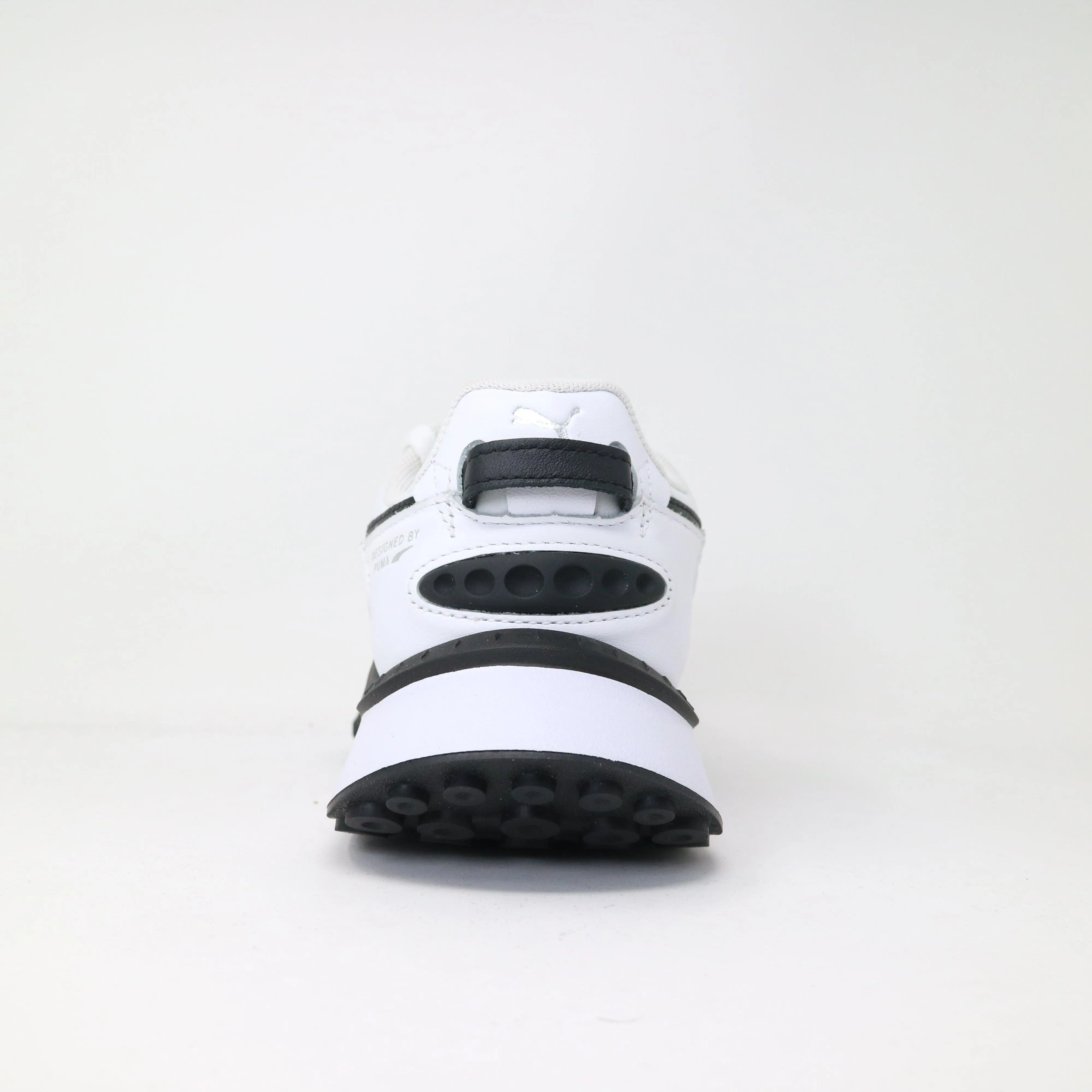 Air-Vent Men's Puma Wild Rider Route - White Black
