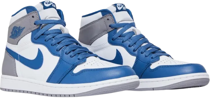 AJ 1 High True Blue Sleek Ease