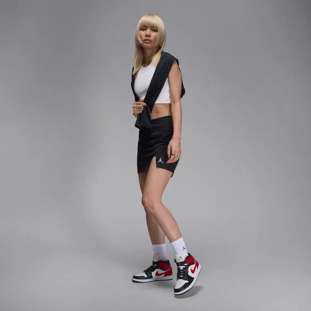 AJ 1 Mid - Womens Light Motion Step-On Layer