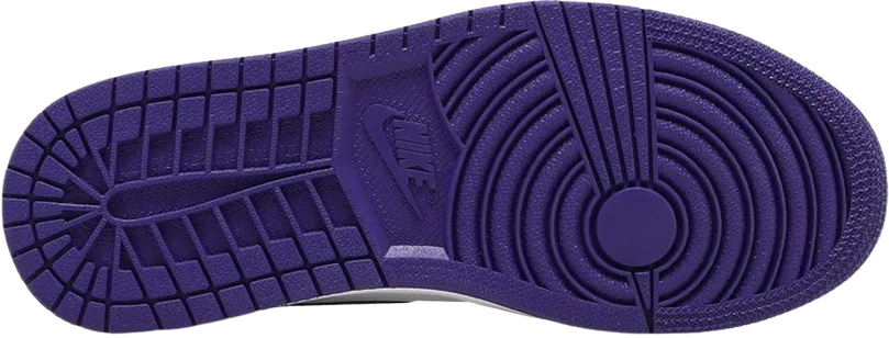AJ 1 Retro High Court Purple Casual Edge Finish