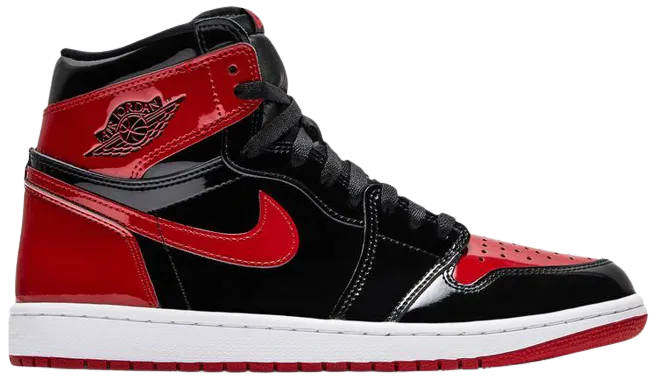 AJ 1 Retro High Patent Bred Modern Design