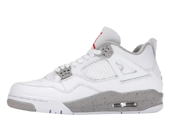 AJ 4 Retro White Oreo Clean Build