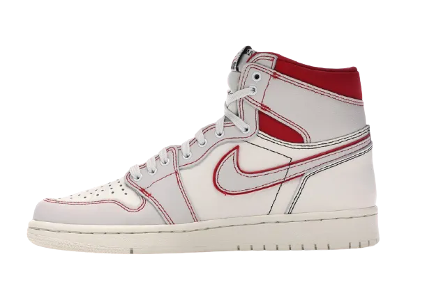 AJ1 High Phantom Gym Red Night Ready