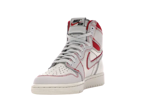 AJ1 High Phantom Gym Red Night Ready