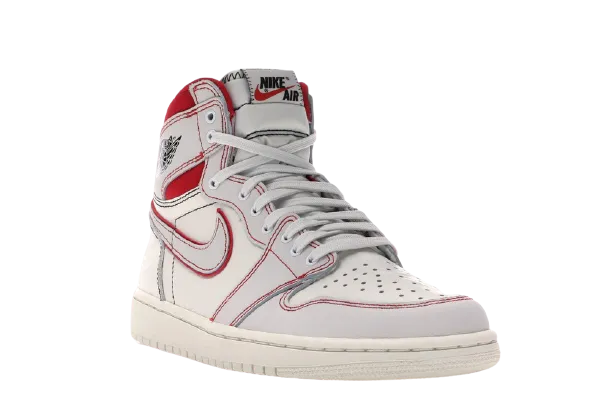 AJ1 High Phantom Gym Red Night Ready