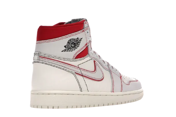 AJ1 High Phantom Gym Red Night Ready