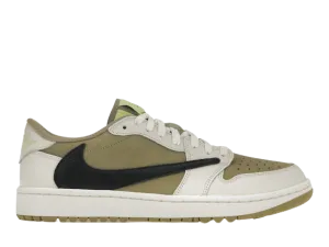 Tough Build AJ1 Low Travis Scott Golf Neutral Olive
