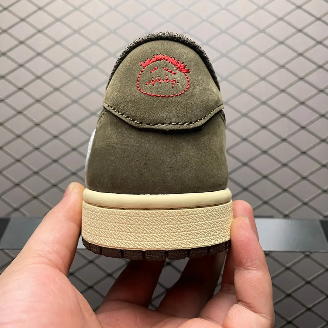 AJ1 Low Travis Scott Mocha Flexible Step
