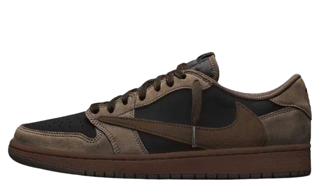 Premium Technology Multi-functional sole AJ1 Low Travis Scott Velvet Brown