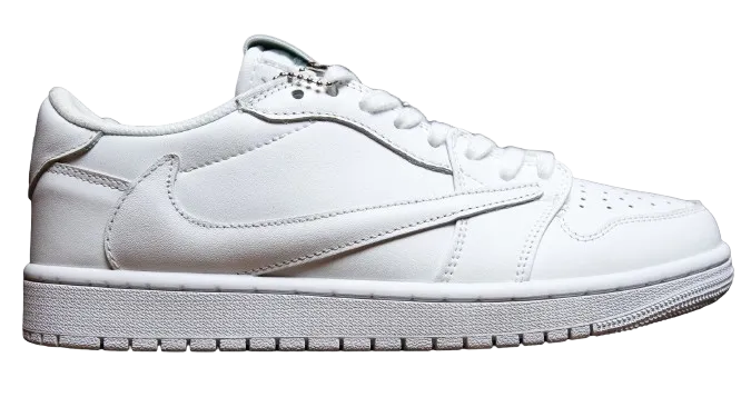 AJ1 Low Travis Scott x White Party Walking Vibe