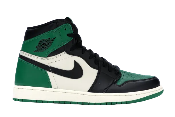 Easy Support Built-In Lining AJ1 Retro High Pine Green
