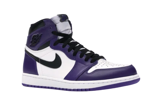 AJ1 Retro High Purple White Ride Smooth Base