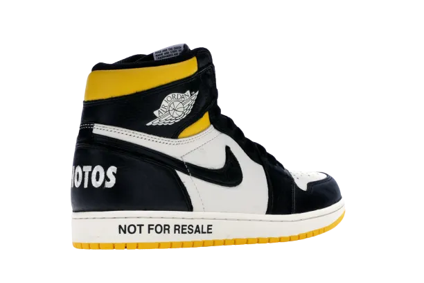 AJ1 Retro High "Not for Resale" Varsity Maize Ultimate Wear