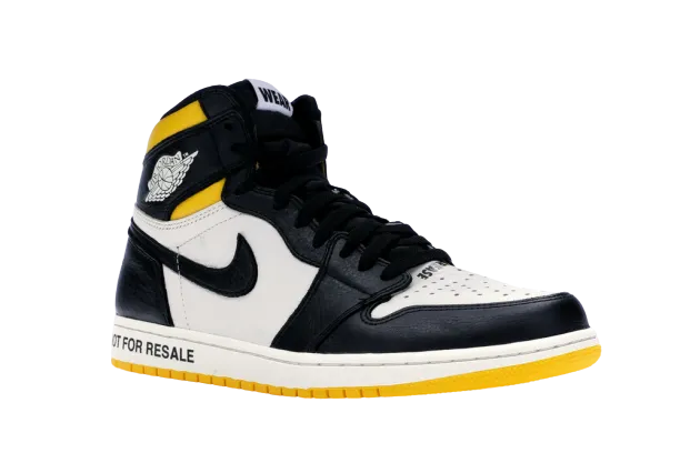 AJ1 Retro High "Not for Resale" Varsity Maize Ultimate Wear