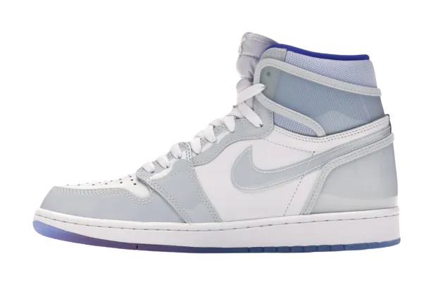 AJ1 Retro High Zoom White Racer Blue Optimal ease