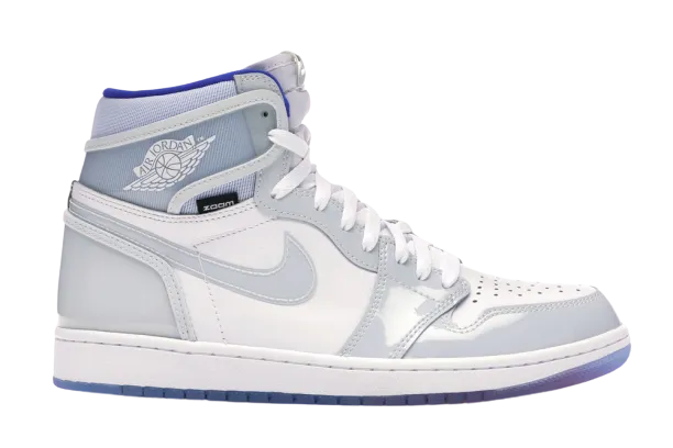 Style Neutral Luxe sole AJ1 Retro High Zoom White Racer Blue