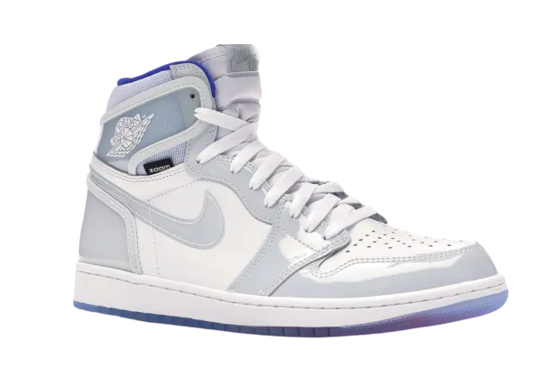 AJ1 Retro High Zoom White Racer Blue Optimal ease