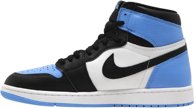 AJ1 UNC Toe Sleek Silhouette