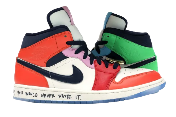 Action Fit Padded cushioning AJ1 x Melody Ehsani 'Fearless'