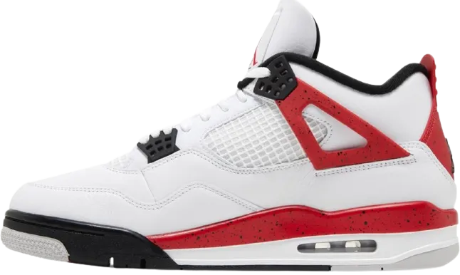 AJ4 Retro Red Cement Chic Design