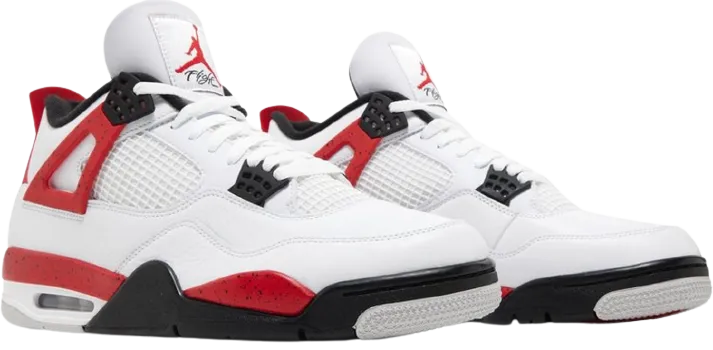 AJ4 Retro Red Cement Chic Design
