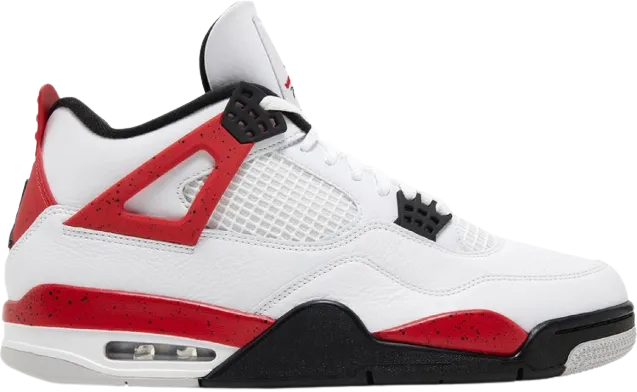 Smooth Fit Go Fast AJ4 Retro Red Cement