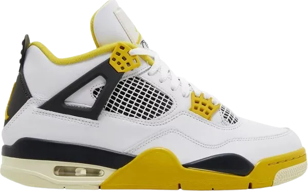 AJ4 Retro Vivid Sulfur Stay Dry sport tech