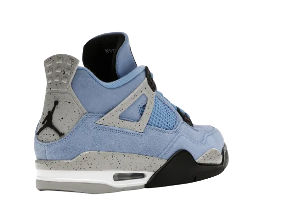 AJ4 University Blue Fast Lace Access