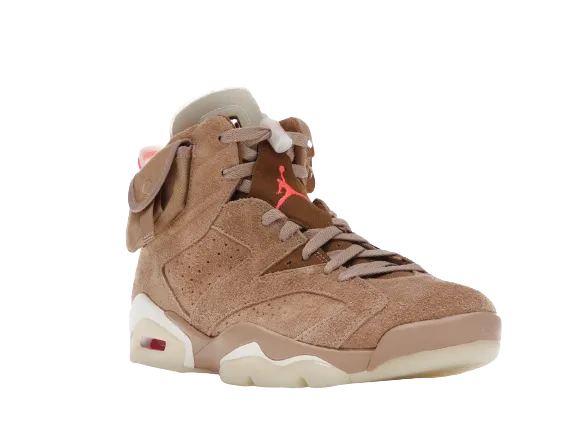 AJ6 X Travis Scott British Khaki Relaxed Fit