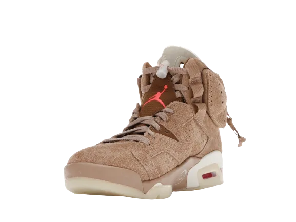AJ6 X Travis Scott British Khaki Relaxed Fit
