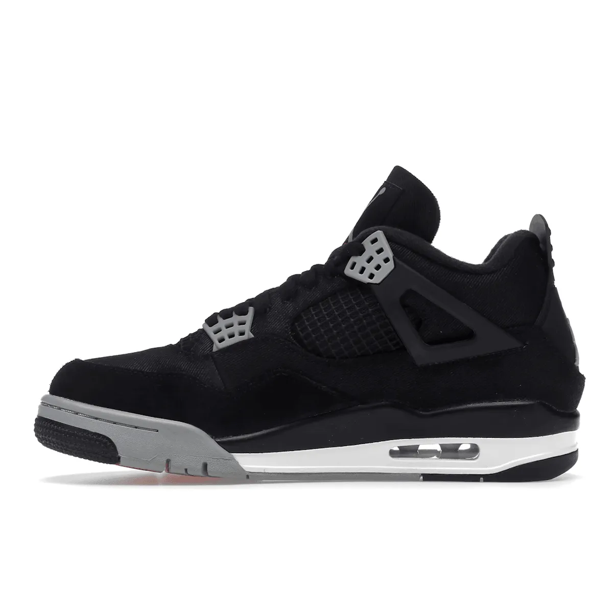 All-around comfort Air Jordan 4 Retro Black Canvas