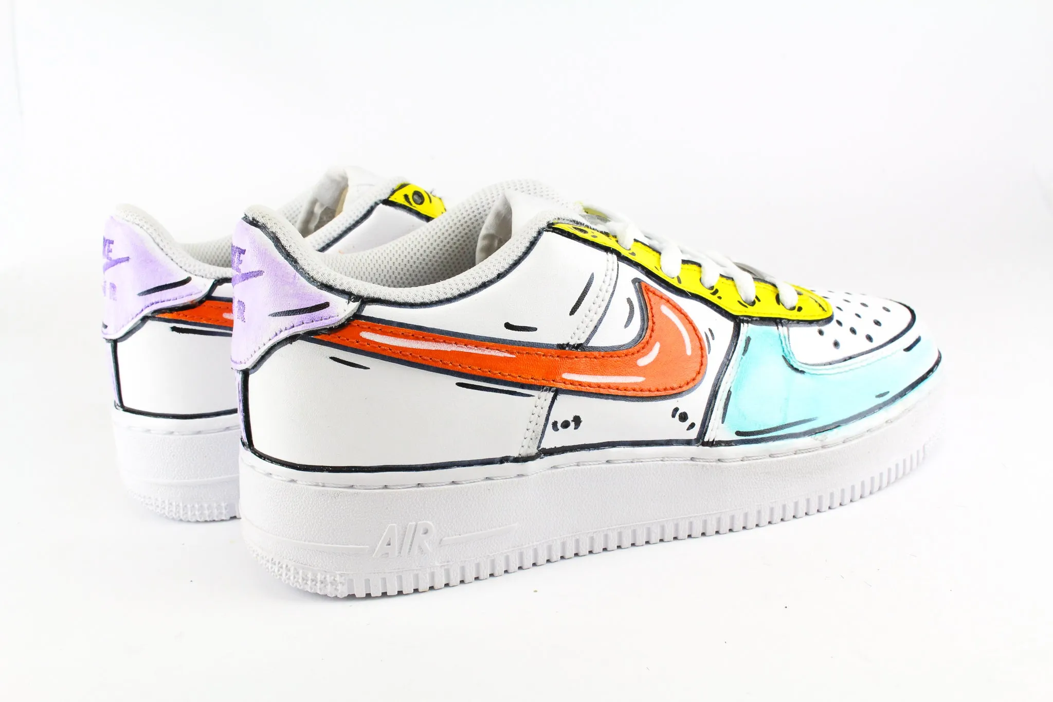 All-Day Flexibility Nike Air Force 1 '07  Cartoons