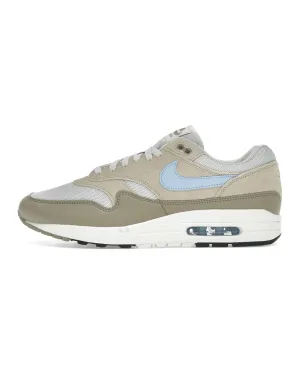 running on flat ground shoes Nike Air Max 1 Essential Light Bone/Psychic Blue