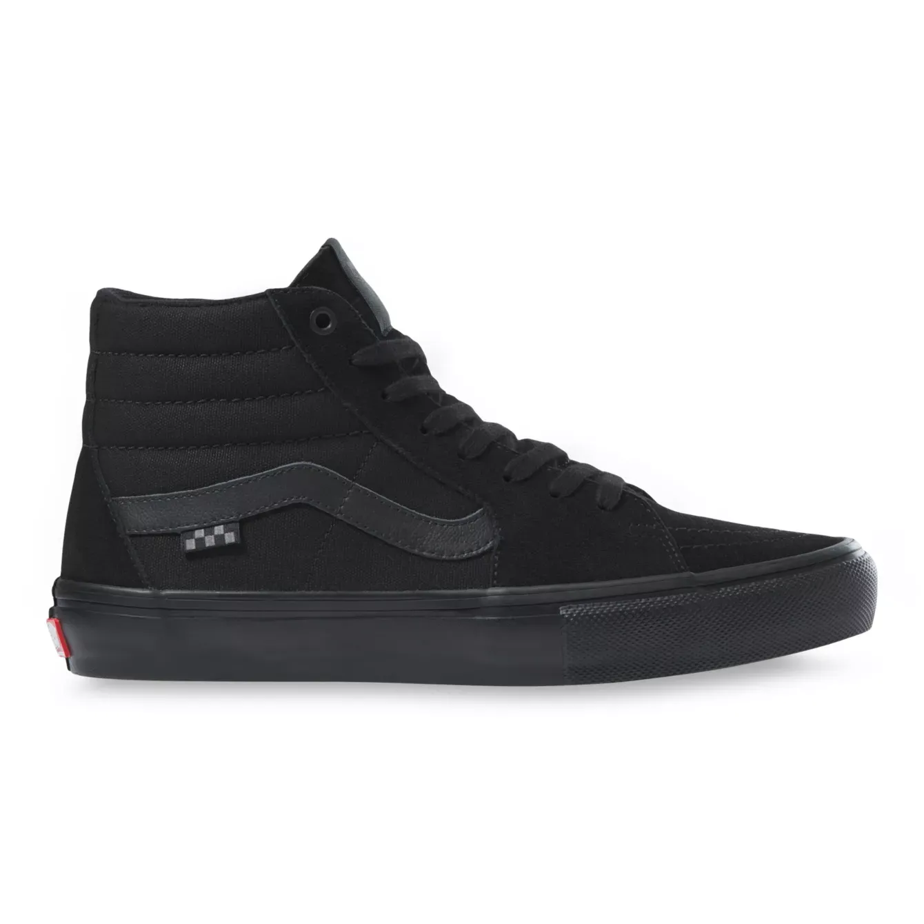 Aerodynamic Form Urban Stylewear Vans Skate Sk8-Hi Shoes - Black/Black