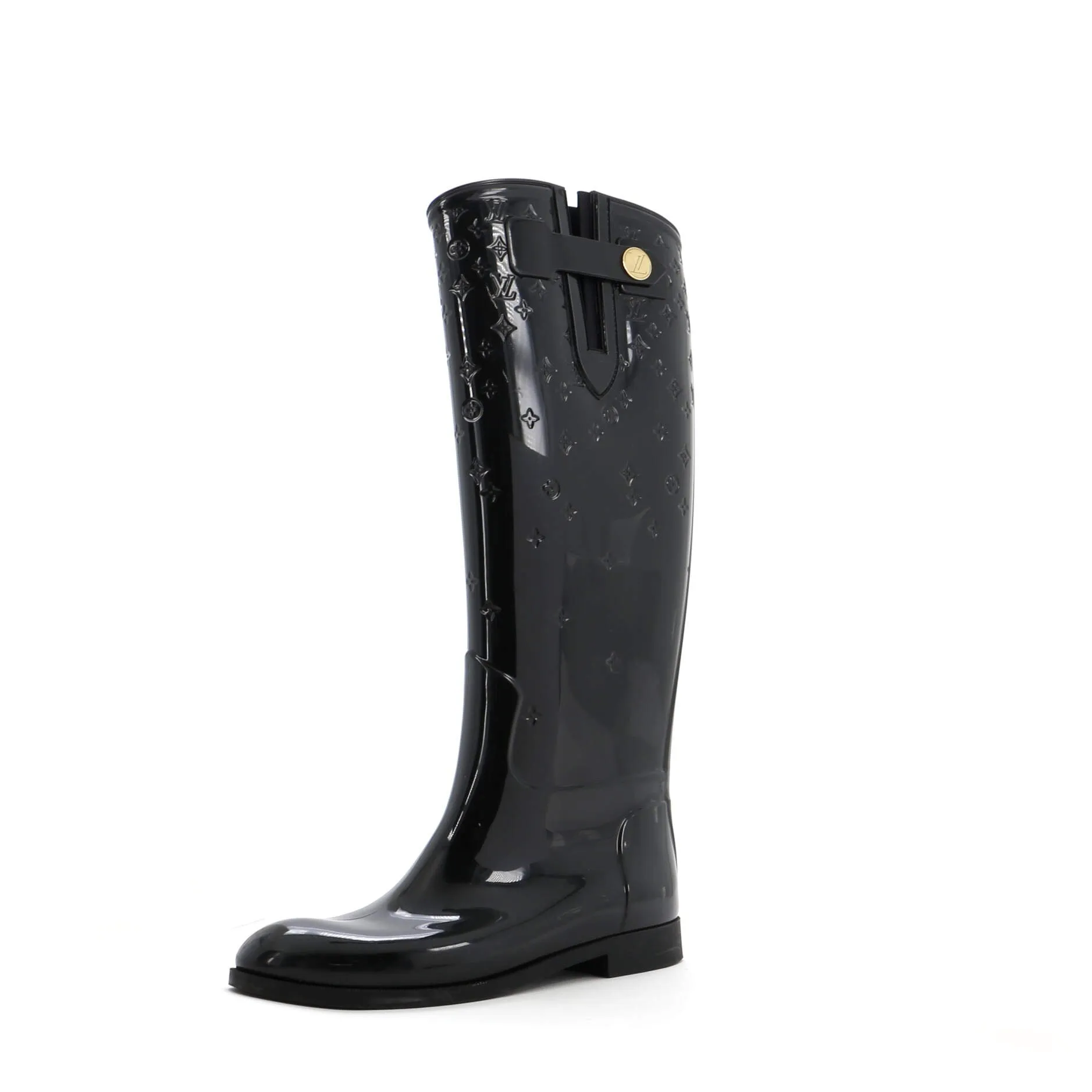 All Purpose Fit Louis Vuitton Women's Rain Boots Monogram Rubber