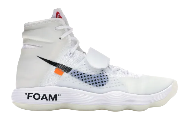 Hyperdunk Flyknit X OW OG White Trail Adventure Aerobic exercise