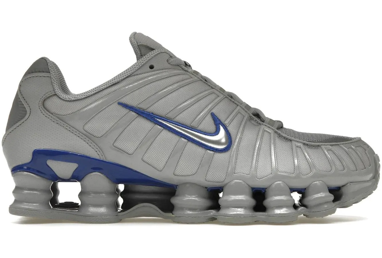 Nike Shox TL Wolf Grey Metallic Silver Blue Root Hike