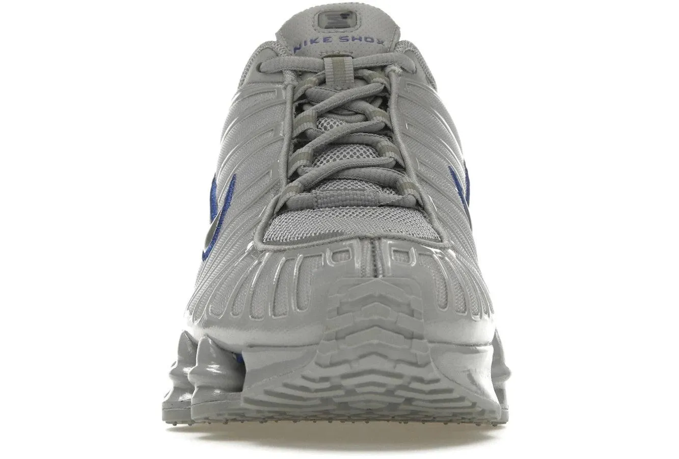 All - terrain use Nike Shox TL Wolf Grey Metallic Silver Blue