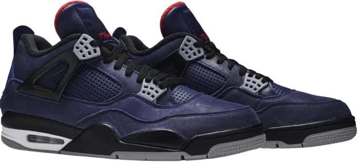 All-weather chic AJ4 Winter Loyal Blue