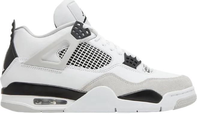 AJ 4 Military Black Balanced Design Cushioned Insole
