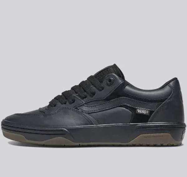 Casual Edge Vibrant Look Vans Skate Rowan 2 Shoe - Leather Black