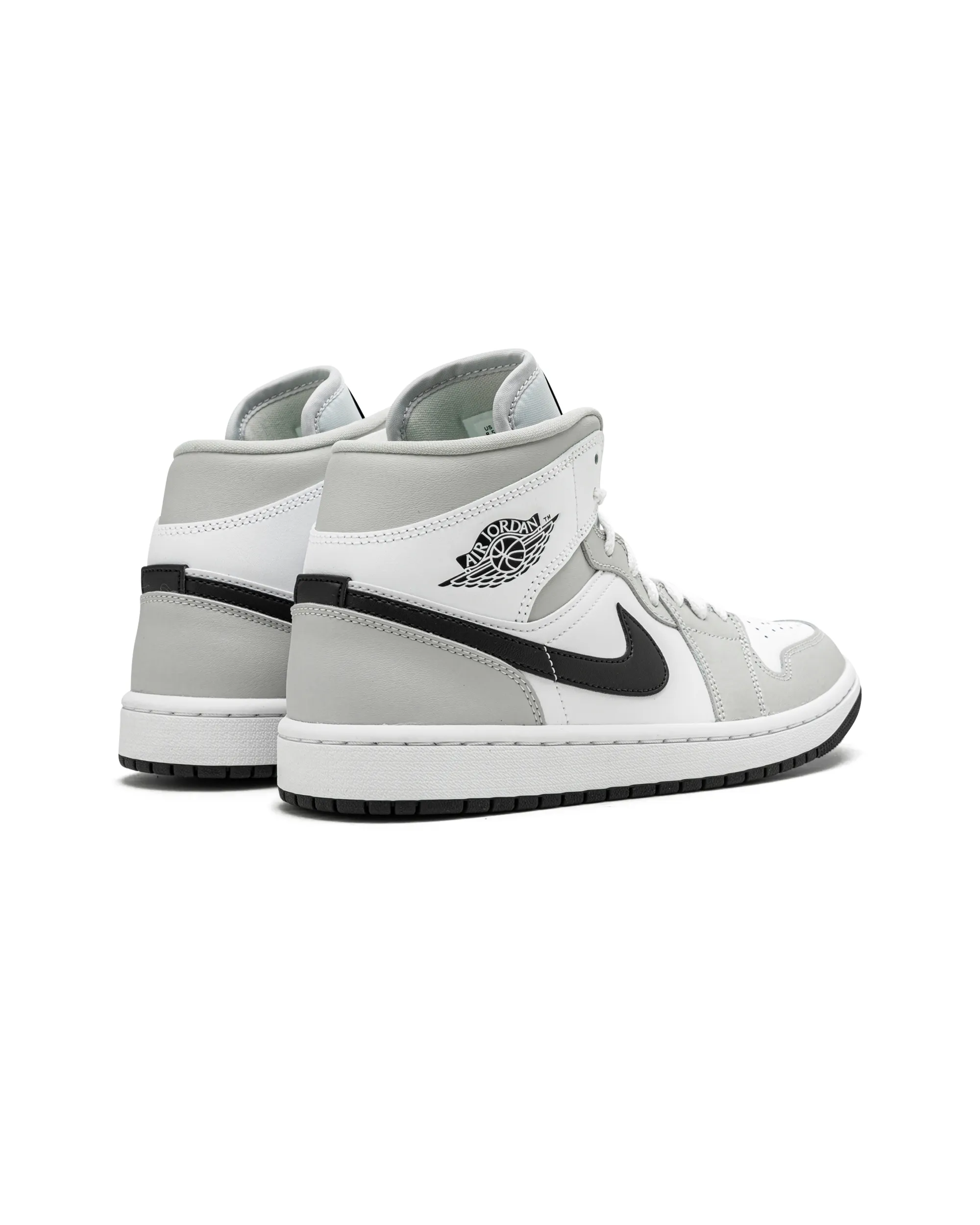 All-weather shock absorption Jordan 1 Mid Light Smoke Grey (Women's)
