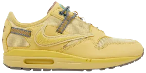 post - race running AM1 x Travis Scott 'Saturn Gold'
