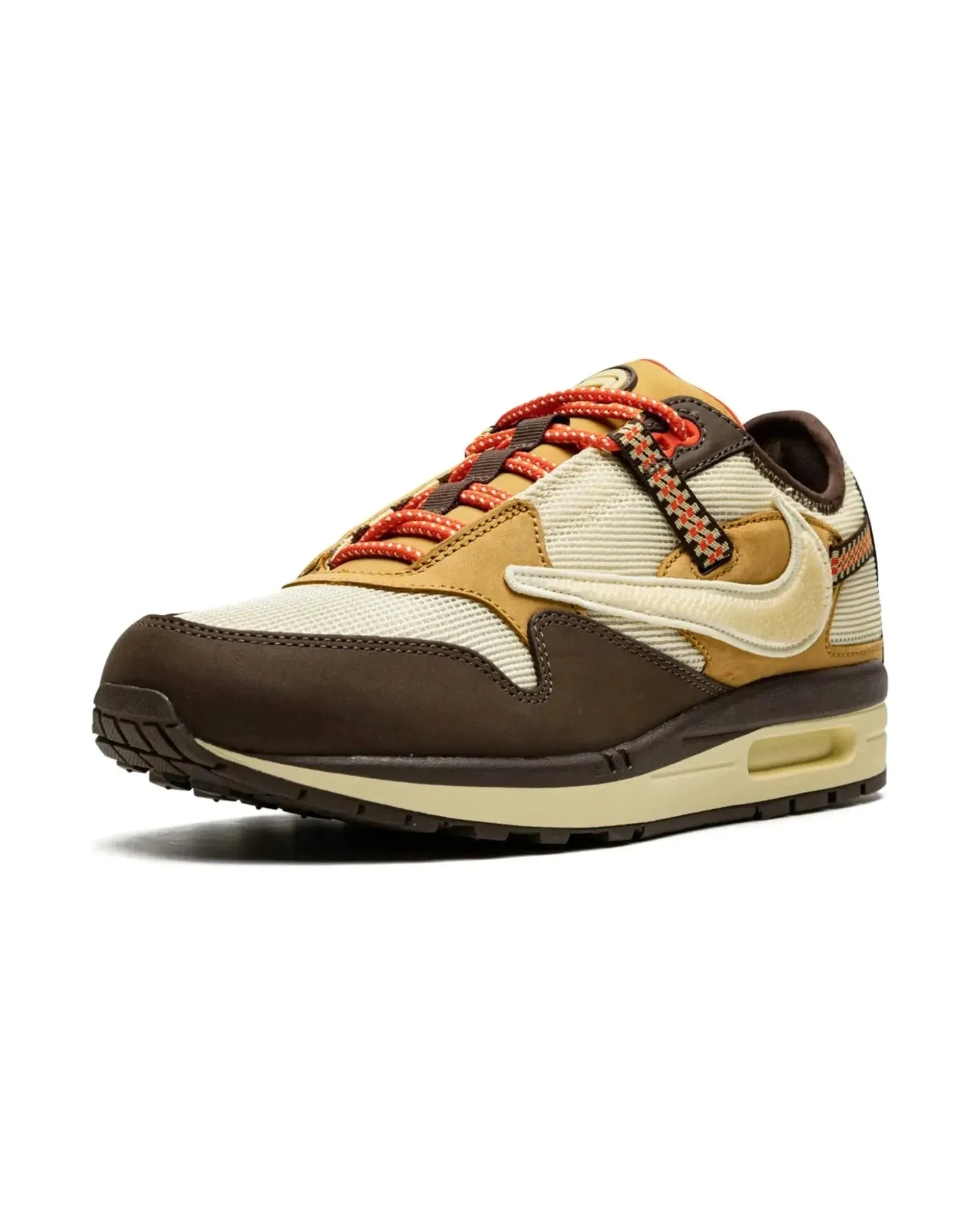 Ankle Cushion Setup Nike Air Max 1 X Travis Scott Cactus Jack Baroque Brown