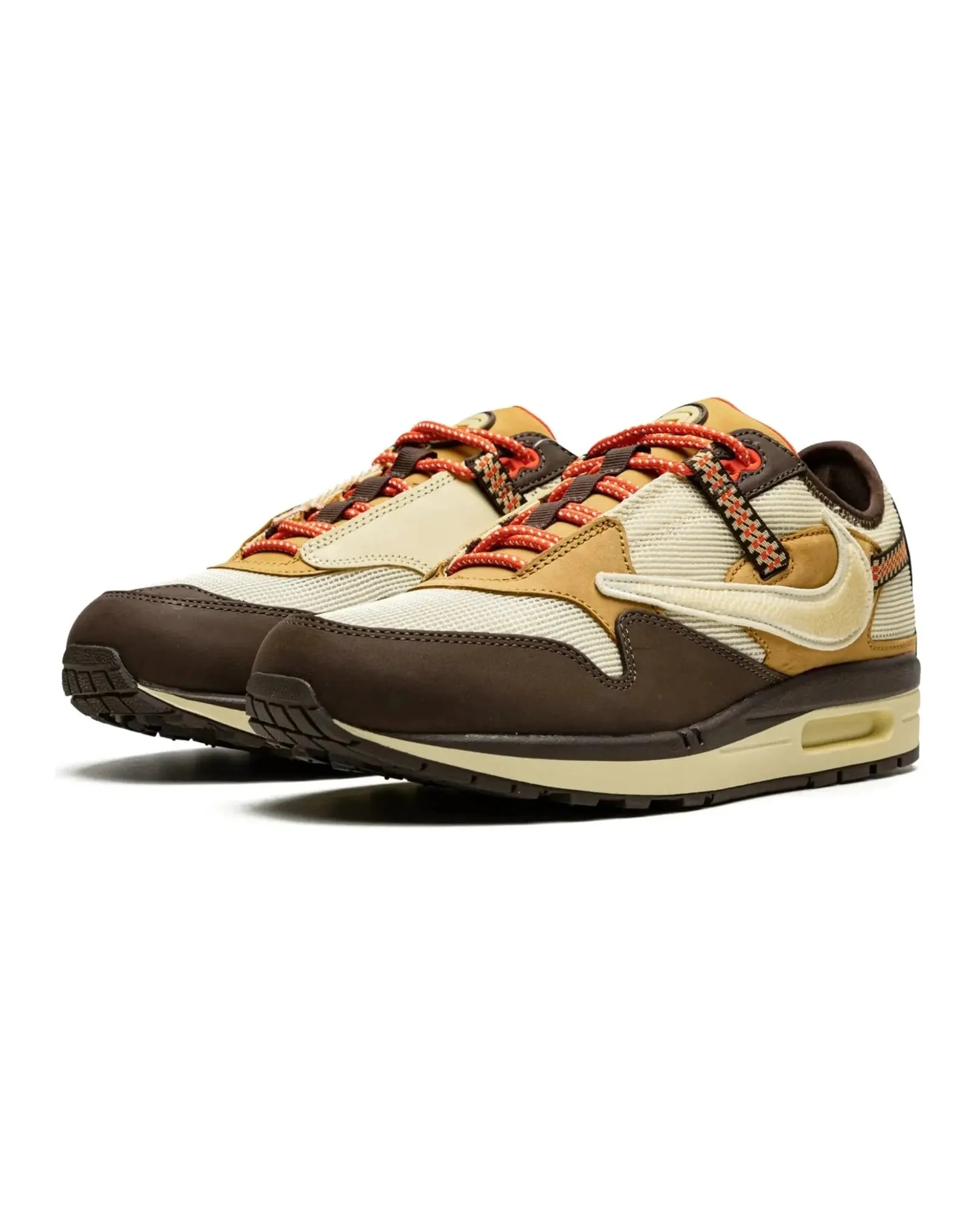 Ankle Cushion Setup Nike Air Max 1 X Travis Scott Cactus Jack Baroque Brown