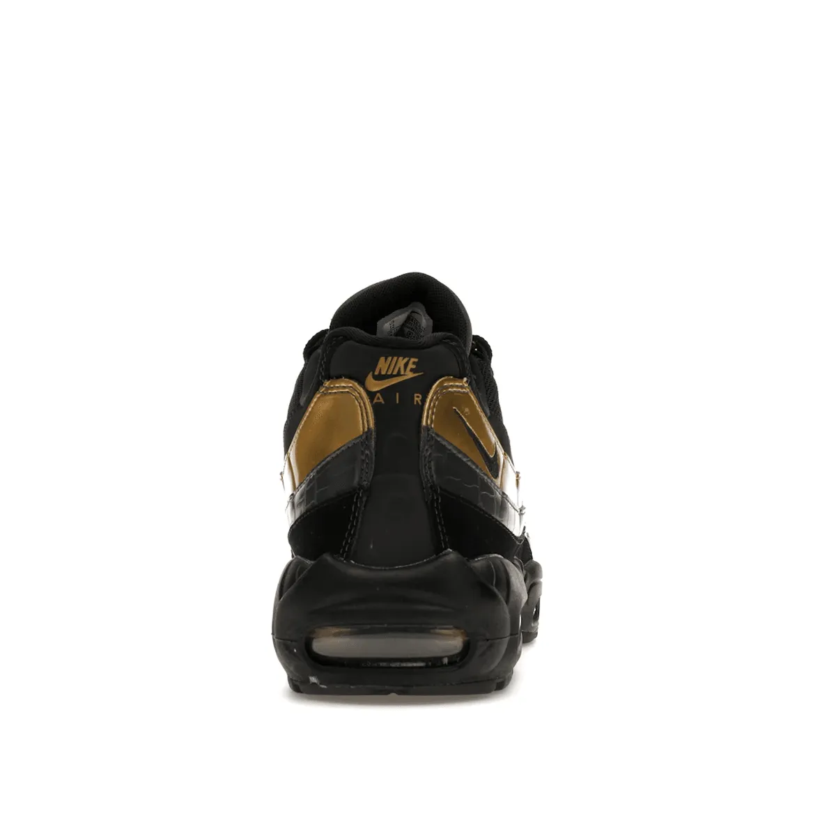 Ankle protection scheme Nike Air Max 95 Black Metallic Gold