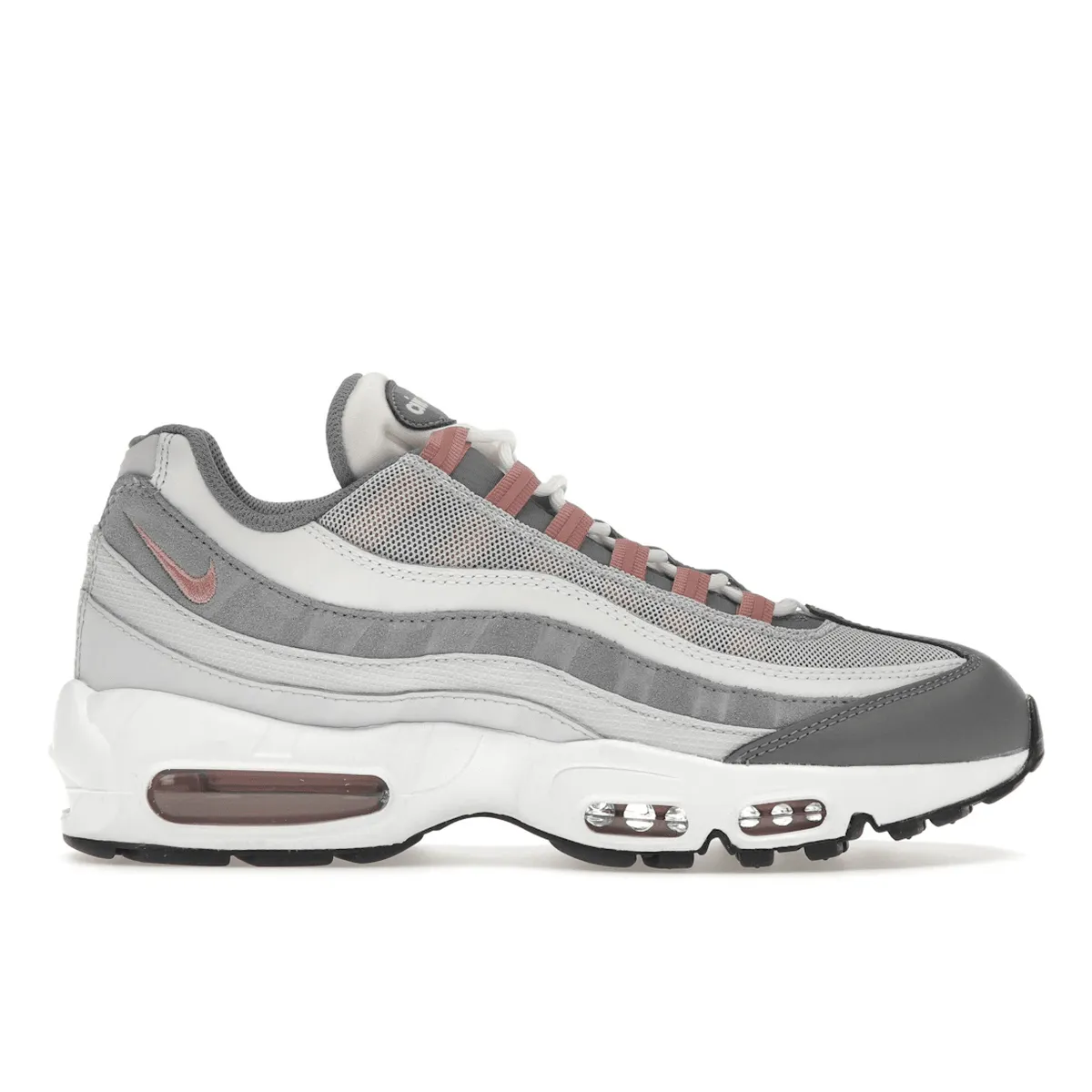 Ankle Supportive Padding Idea Nike Air Max 95 Vast Grey Red Stardust
